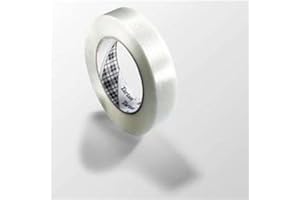 3M, 405-021200-86518 Tartan Filament Tape 8934 Clear, 12 mm. x 55 m. (1 Roll)
