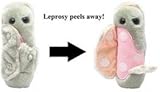 GIANTmicrobes Leprosy (Mycobacterium leprae) Plush Doll