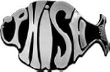 Phish Emblem * All you Phish heads rejoice!!! This stylish emblem is a great way to show appreciation to beautiful music and warm feelings. A generous five inches long and three and a half inches tall, this bad boy is ready for a sun-lit park gathering of some very mellow folks. What are you waiting for? Get this emblem and go out 