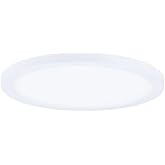 Maxim Lighting 58711WTWT Wafer - 10W 1 LED Round Flush Mount-0.5 Inches Tall and 5.5 Inches Wide