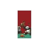 Kung Fu Panda Plastic Table Cover (1ct)