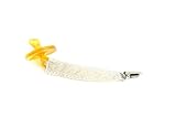 Madeline's Box Pacifier Clip, Boho, Made in The USA (Vintage Lace)
