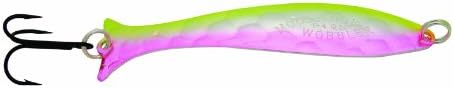 Mooselook 3-1/8-Inch Medium Wobbler, 1/4-Ounce, Watermelon/Silver Back Finish