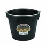 LITTLE GIANT MILLER CO Light Duty Pail, 8 quart, Black