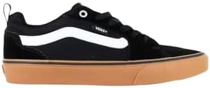 Vans filmore, tênis masculino, lona de camurça preta, 42 eu