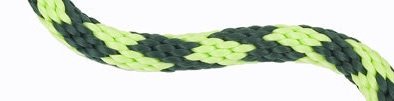 Mendota 3/8" by 4' Snap Leash, Jade, Small