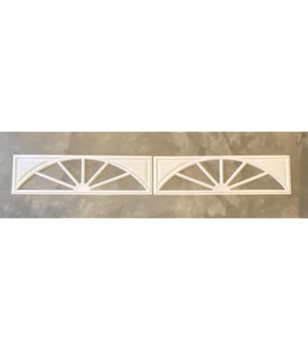 8 Amarr Stockton Grey Replacement Inserts for Short Panel Amarr Garage Doors DIY