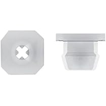Amazon.com: 100 Nylon Headlight Bezel, Grill Screw Nuts For GM 