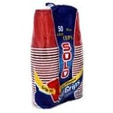 Solo Assorted 18-Ounce Color Plastic Cups, 50 Count