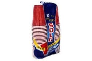 Solo Assorted 18-Ounce Color Cups, 50 Count