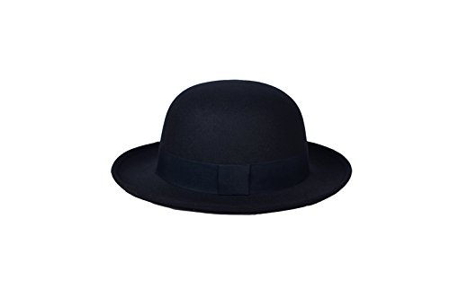black round top hat