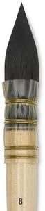 ISABEY 6234 Siberian Blue Squirrel Quill Mop Size 08 - Best Price on Web!