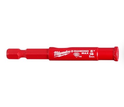 Milwaukee Diamond Plus Diamond Drill Bit 10 mm 49560509 White
