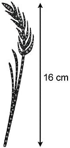 Giuxury Nero Spiga Di Grano 16 5 Cm Amazon It Gioielli