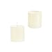 Mega Candles 6 pcs Unscented Solid Ivory Pillar Candles, Hand Poured Premium Wax Candle 3 Inch x 3 Inch, Home Décor, Spas, Weddings, Celebrations, Party, Centerpieces, Holidays, Vigils, Prayers