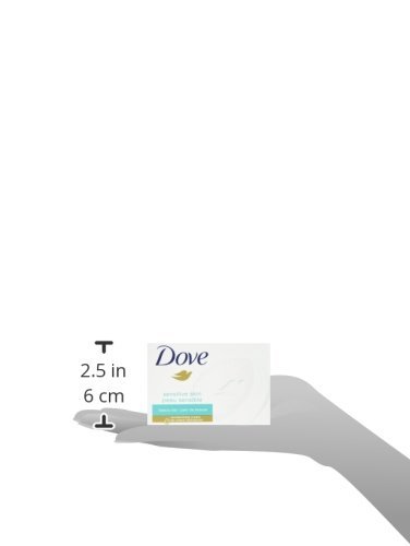 (18 Pack) Dove Sensitive Skin Unscented beauty bar 4oz each