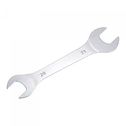 uxcell Thin Open End Wrench, 20mm x 21mm Metric