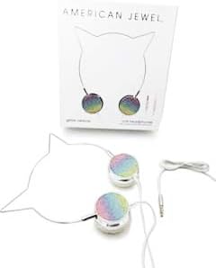 American Jewel Kitty Headphones Tie Dye