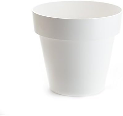 Designer Decorative Flower Pot for Indoor Plants. Strong plastic, UV-resistant, 6-inch