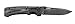 CRKT Ruger All-Cylinders EDC Folding Pocket Knife: Heavy Duty Everyday Carry, Black Plain Edge Blade, Thumb Stud, Liner Lock, G10 Handle, Reversible Pocket Clip R2001K