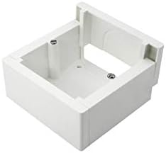 Pack de 3 cajas de superficie enlazable 85x85x42mm: Amazon.es: Bricolaje y herramientas