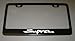 Toyota Supra Black License Plate Frame