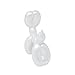 Green Tree Products - Balloon Dogs - White - Dog Figurine - Art Sculpture (Mini)