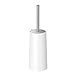 Neady Toilet Brush and Holder Modern Design Longer Brush and Heavy Enough for Bathroom Toilet