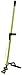 Brush Grubber Single Person Ironclad Manual Handled Brush Grubber with 8 No Slip Grip Teeth and Spring Loaded Jaws Brush Up To 2 Inch Diameter