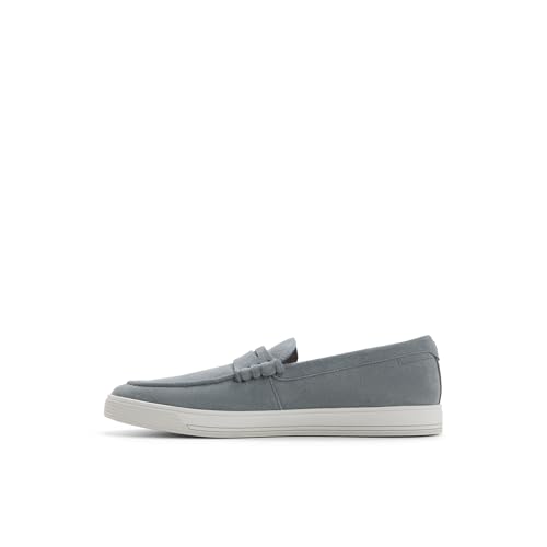 Ted Baker Men's Hamilton Leather Penny Loafer, Light Blue, 10