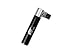 Hds-tek Mini Bike Pump,portable & Lightweight with Frame Mounting Kit,deluxe Black CNC Aluminum Alloy, High Pressure ,Hybrid & BMX Bicycle Tires, Presta & Schrader Compatible (1015(black))