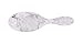 Wet Brush Gemstone Marble, White