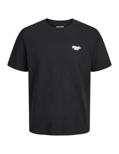 Jjseattle tee SS Crew Neck, Negro, S Hombres
