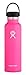 Hydro Flask 21oz Water Bottle - Stainless Steel & Vacuum Insulated - Standard Mouth with Leak Proof Flex Cap - Flamingo