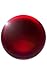 Red Acrylic Contact Juggling Ball - 76mm (3 Inches) by Fire Mecca