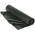 Berry Plastics Film-Gard Plastic Polyethylene Sheeting 4 Mil, Black, 3' x 50'