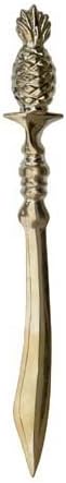 Letter Opener Envelope Slitter Mail Openers Brass Desk Accessories for Men & Women's Gifts Pineapple