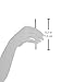 Mehaz Professional Cuticle Pusher, 5 Inch