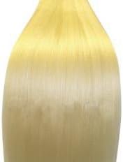18 inch LIGHT BLONDE (Col 60). Full Head Clip in Human Hair Extensions. High quality Remy Hair!. 100g Weight