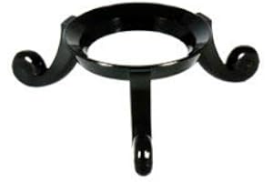 CrystalAge Standard Egg and Sphere Stand - Black