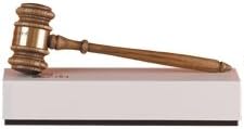 Oak Style 10-1/2" Standard Gavel