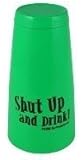 Printed Cocktail Shakers - Shut Up - Neon Green