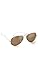 Ray-Ban Women's RB3025 Oversized Mirrored Original Aviator Sunglasses