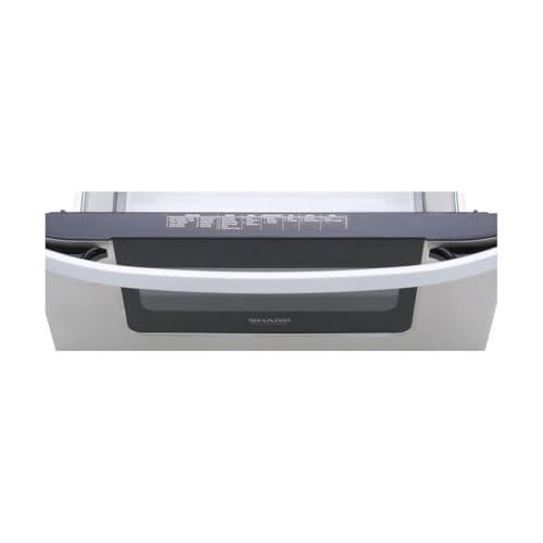 SHARP KB6524PSY Microwave Drawer Oven, 24-inch, 1.2 Cubic Feet, 950 Watt, Angled Touch Control Panel, Stainless Steel