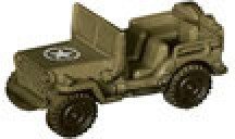 Axis and Allies Miniatures: Jeep - Eastern Front 1941-1945