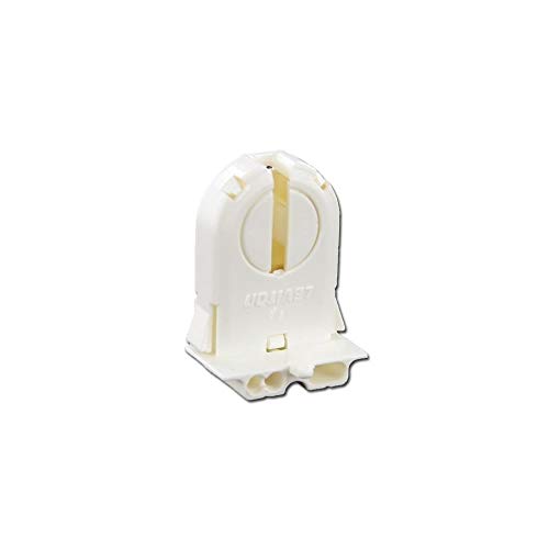 Leviton Medium Base, T8-T12 Bi-Pin, Standard Fluorescent Lampholder, Low Profil…