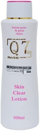 Q7Paris Skin Clear Lotion 500ml Almond Shea Butter Dark Spot Hydration Repair view 1