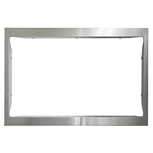 Panasonic 24inch Microwave Trim Kit, Stainless Steel, for use with 1.2