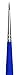 da Vinci Student Series 393 Forte Basic Paint Brush, Round Elastic Synthetic with Blue Matte Handle, Size 0 (393-3/0)