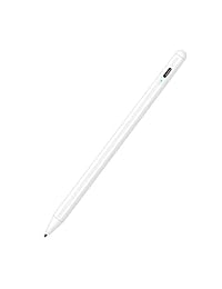Stylus Pen 2nd Gen for Apple iPad 2018&2019 with Palm Rejection, 1.0mm Fine Tip, High Precise iPad Pencil for Drawing & Writing on iPad(6th Gen) Air(3rd Gen)  Mini(5th Gen) Pro 11 12.9(3rd Gen)